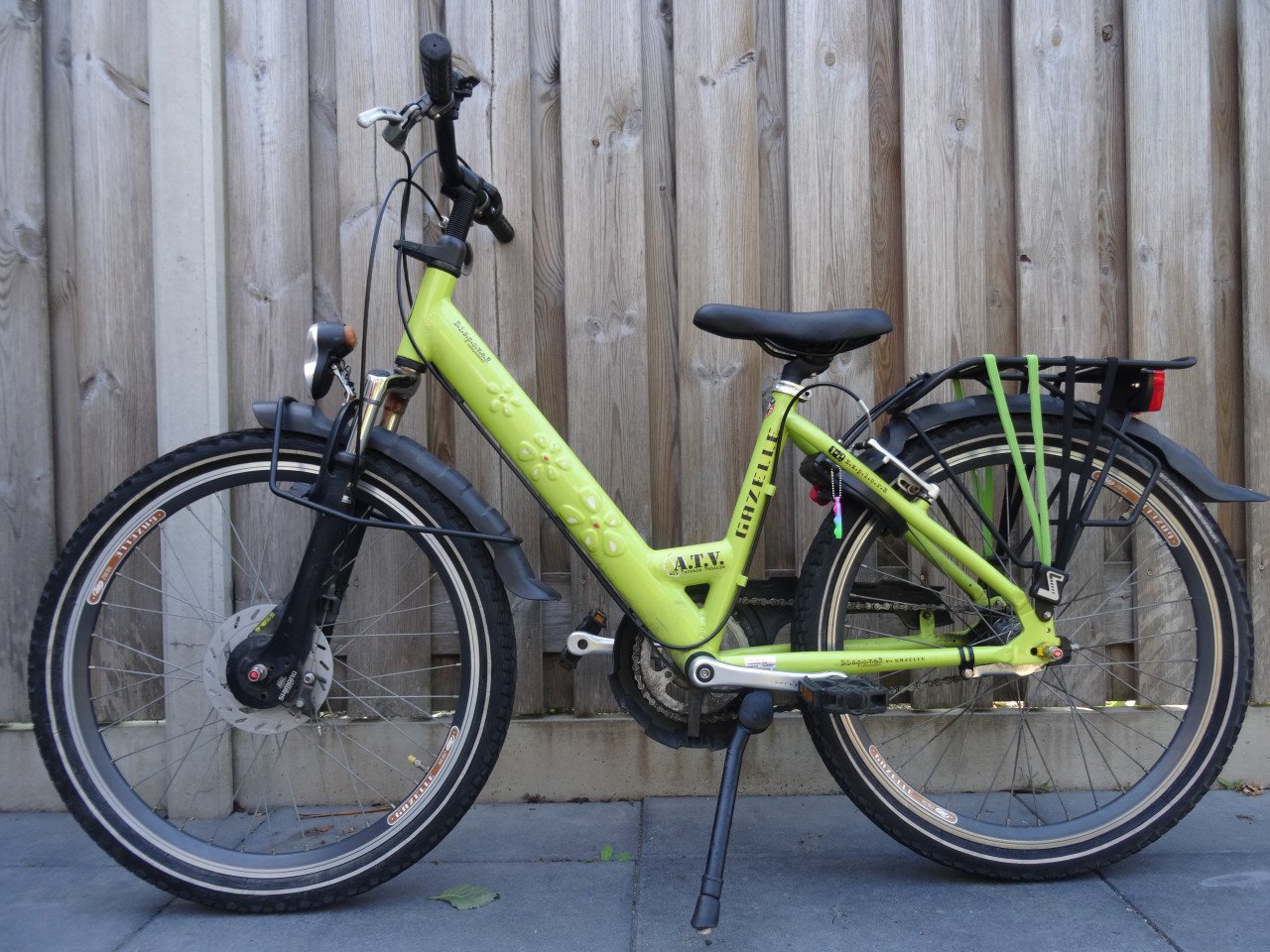 Gazelle A.T.V. 24 inch meisjesfiets 3 versnellingen