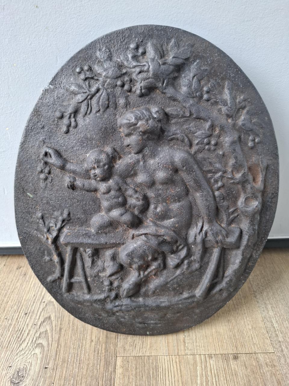 Gietijzeren plaat