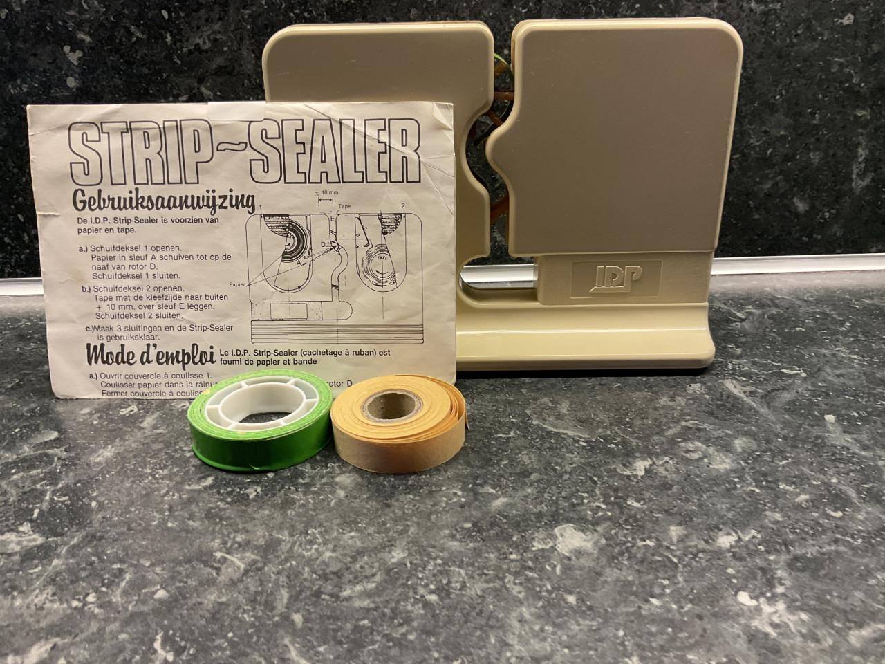 Strip- sealer  om zakjes te sluiten