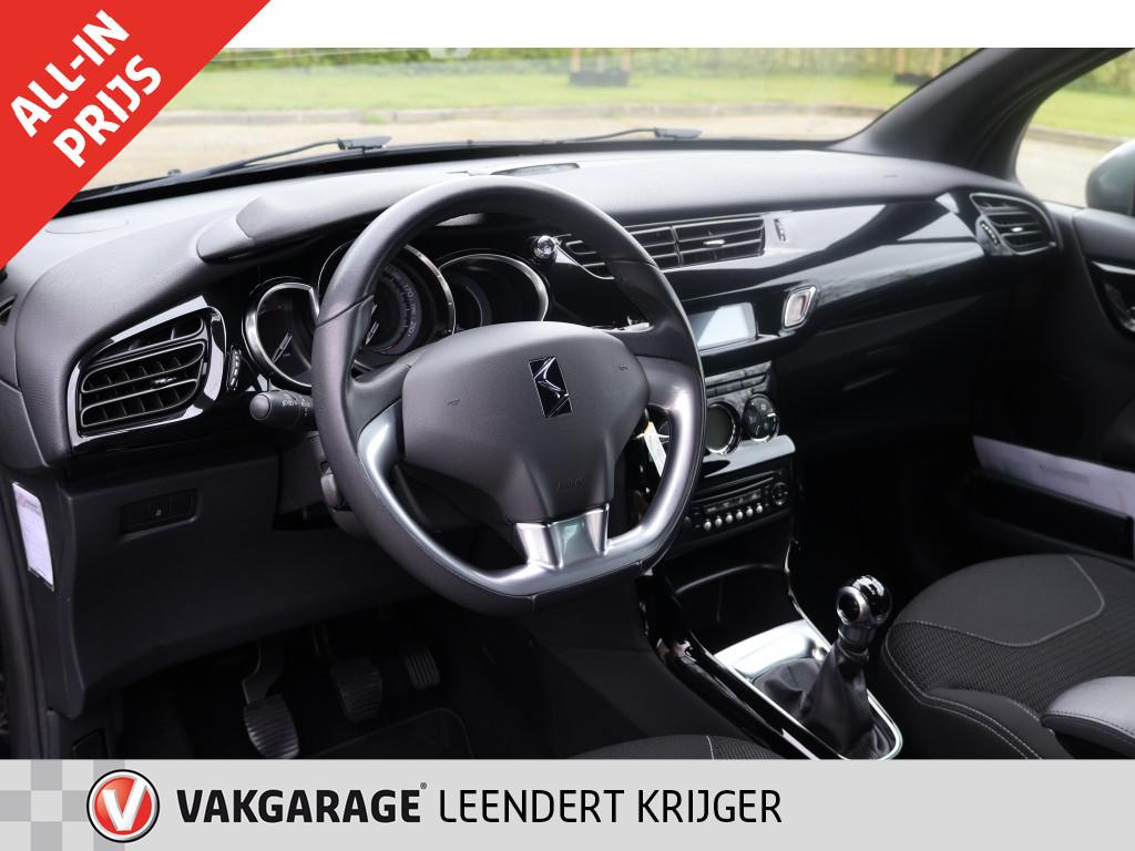 Citroen DS3 1.6 so chic|rijklaarprijs|12 maanden bovag garantie