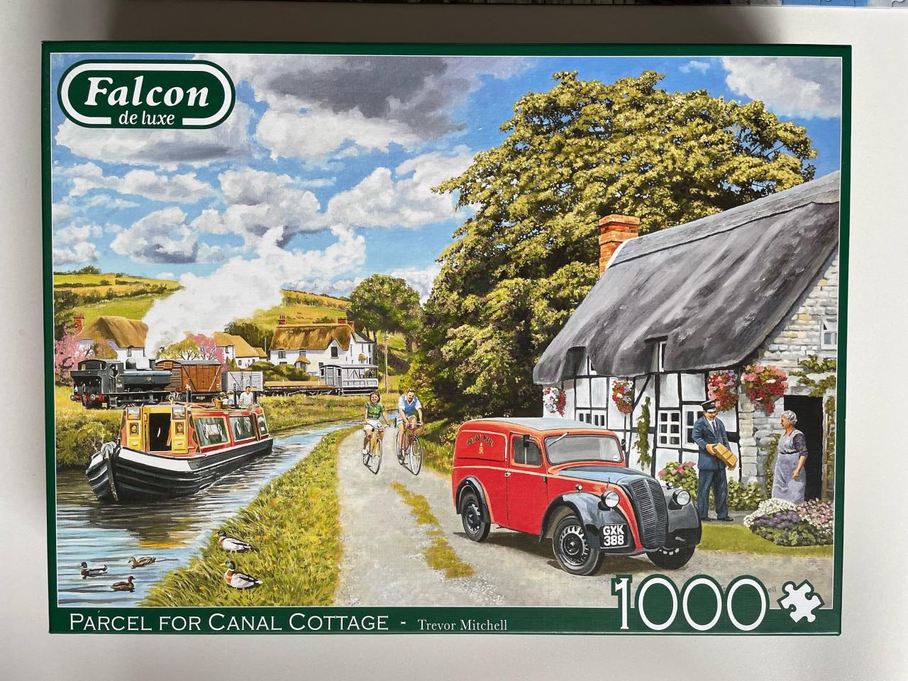 Falcon puzzel: Parcel for canal cottage 11299