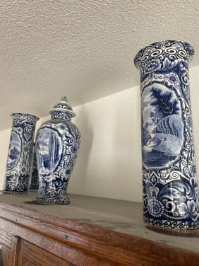 Kastvazen set van 3