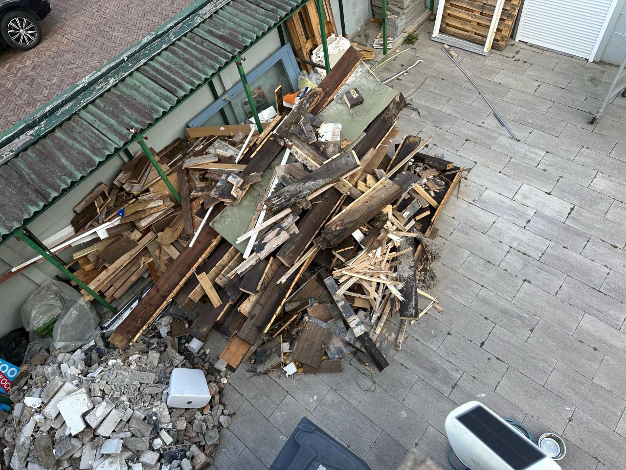 Gratis hout / afvalhout / stookhout / brandhout