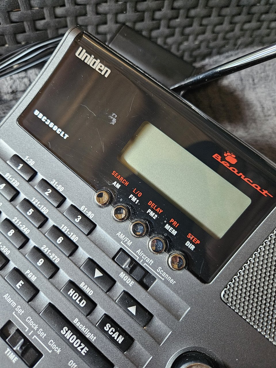 Werkende nette Uniden Bearcat UBC 360 CLT kerktelefoon scanner....