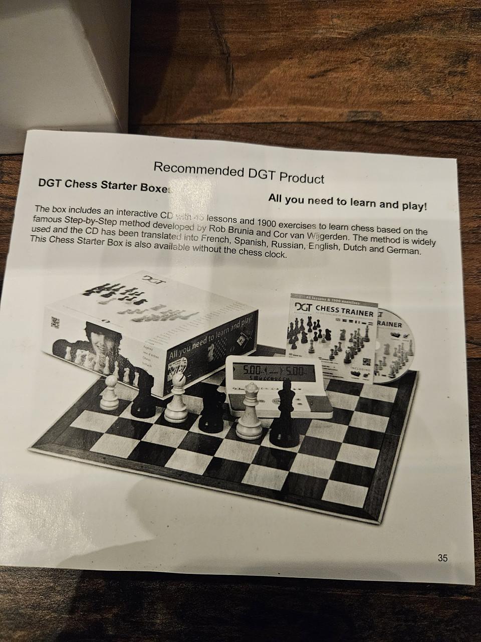 Zgan DGT Easy Game Timer - Schakklok voor bordspellen