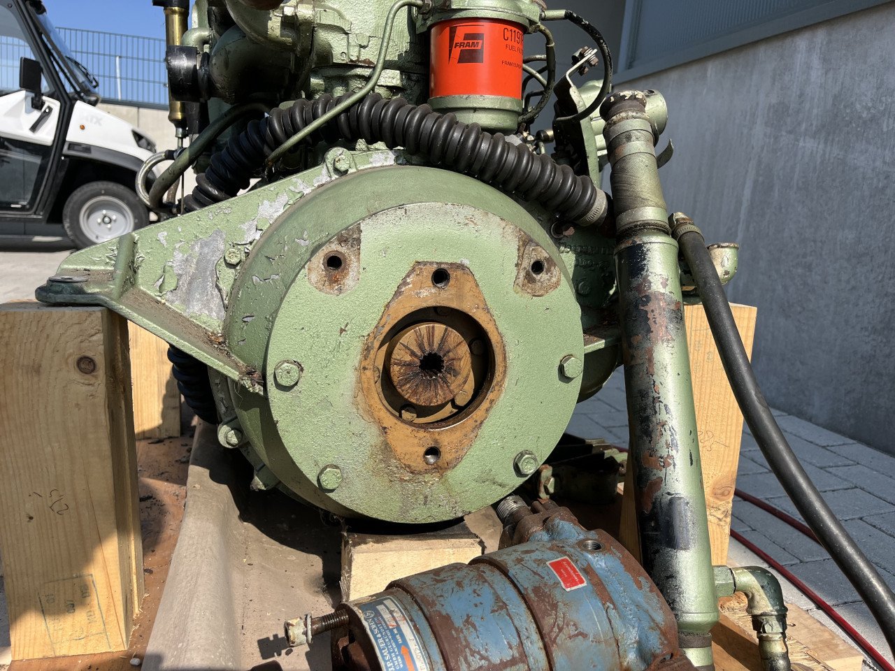 Scheepsdieselmotor