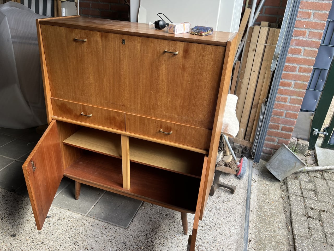 Secretaire Vintage Jaren '60 of '70