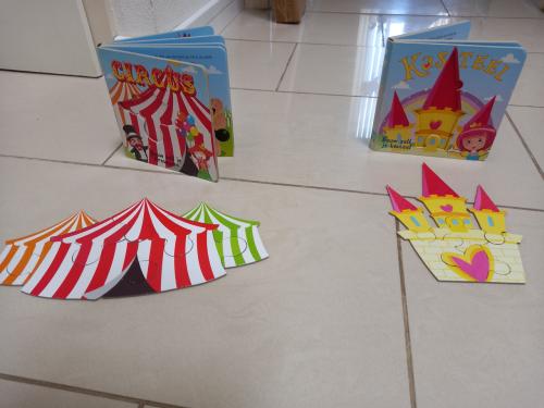 Kinder puzzel + (voor)leesboek