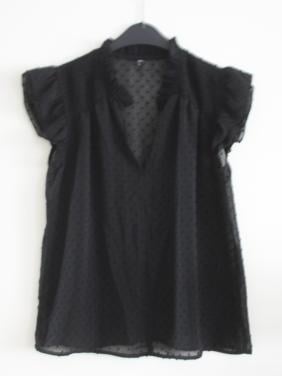 Zwart shirt maat s-36