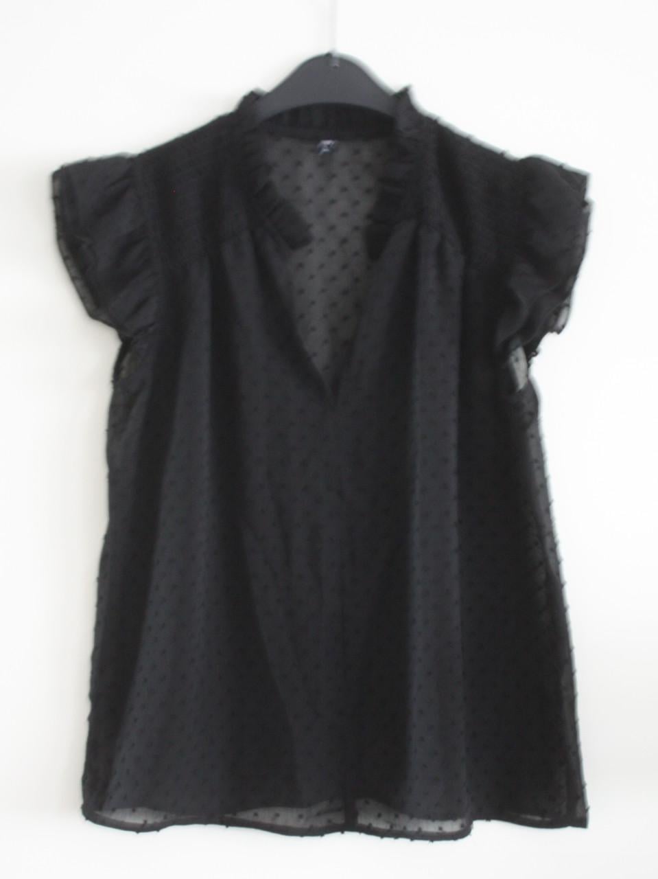 Zwart shirt maat s-36