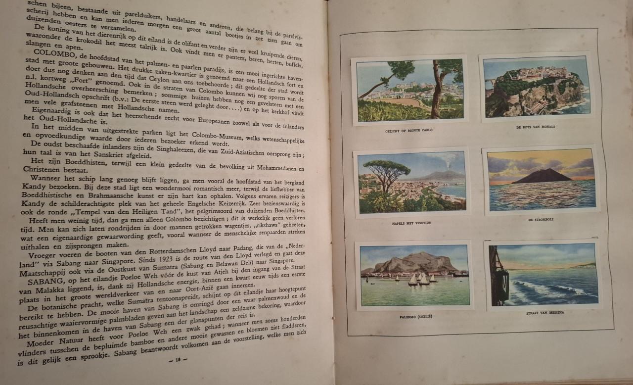 Een reis naar Indië, door N. H. Slinger, met 120 plaatjes compleet
