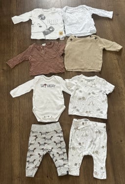 Kledingpakket maat 56 (8 stuks)