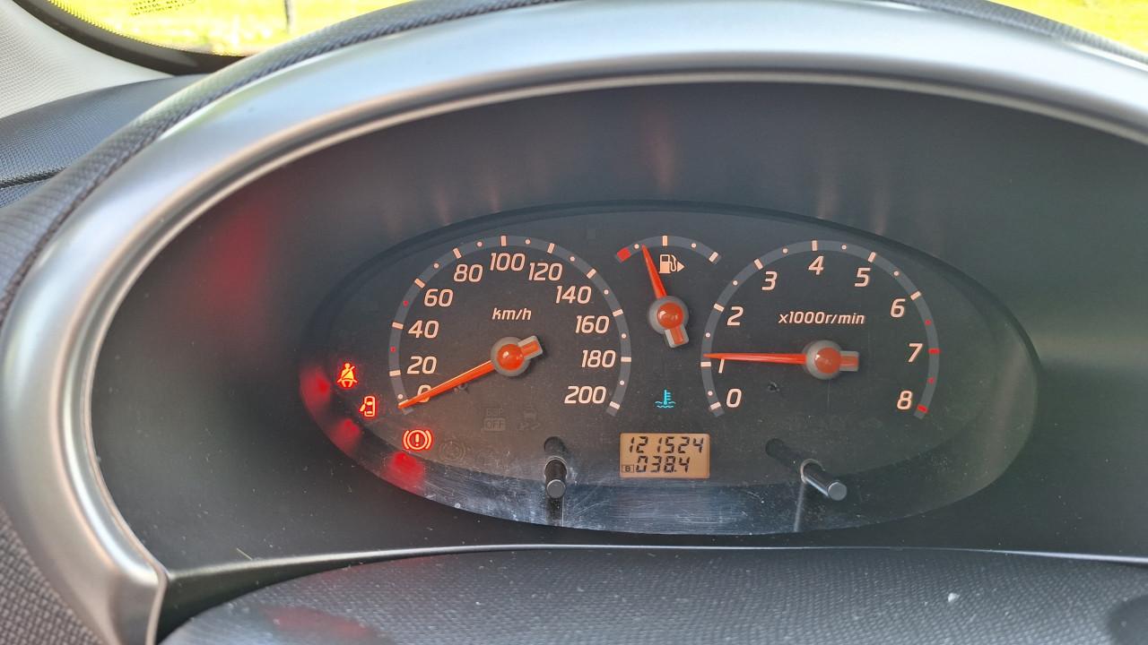 Nissan Micra blauw