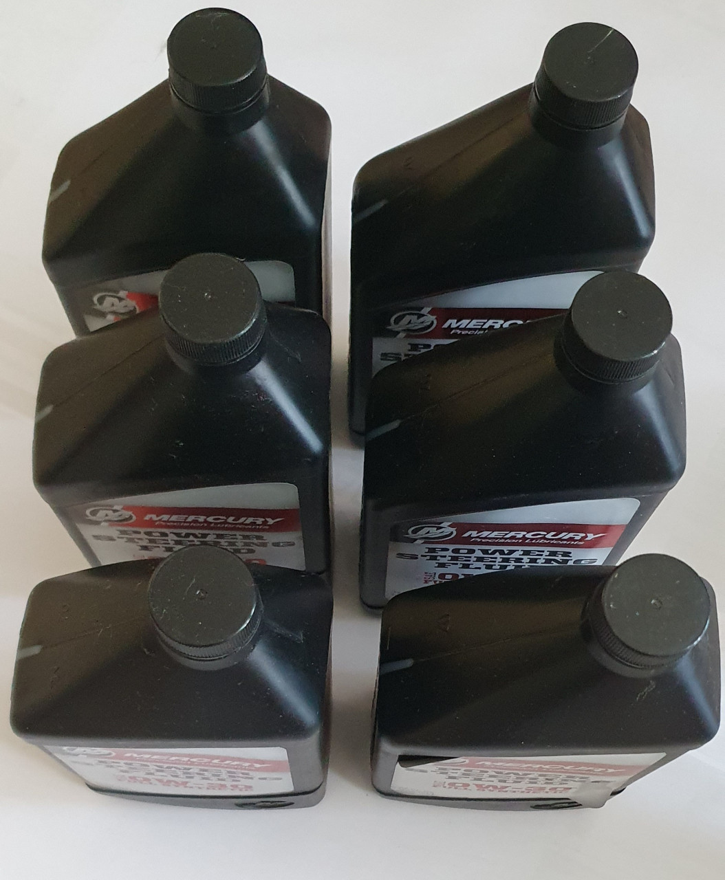 Mercury Power Steering Fluid Oil 6 stuks...946 ml