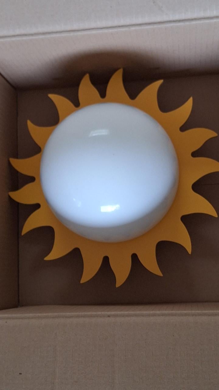 Nieuw in doos plafonnièr Sona geel