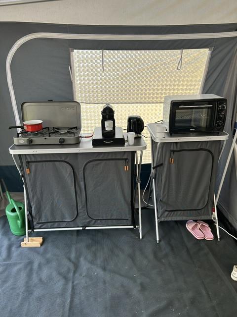 2 x Campingkastjes Obelink Duo Easy Luxe