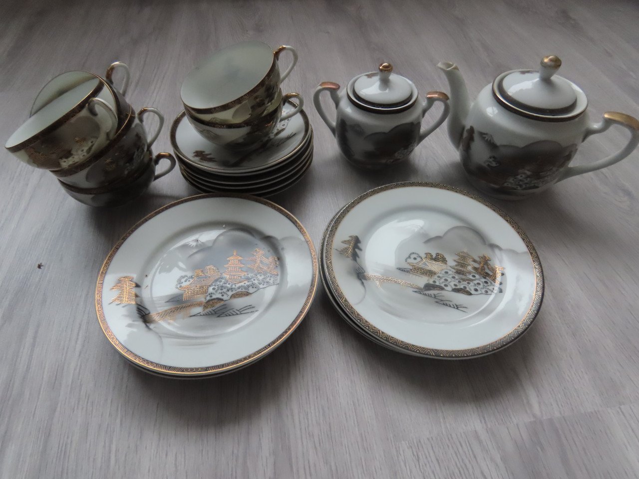 Antiek chinees servies