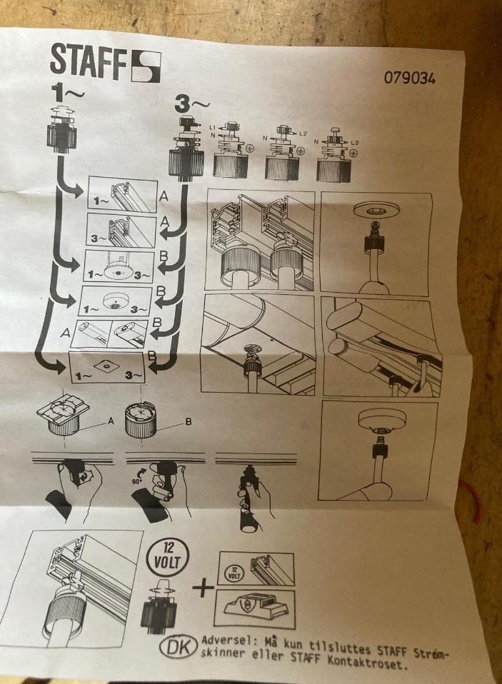 STAFF  Plafondspots halogeen