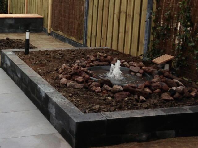 Waterornament voor in de tuin