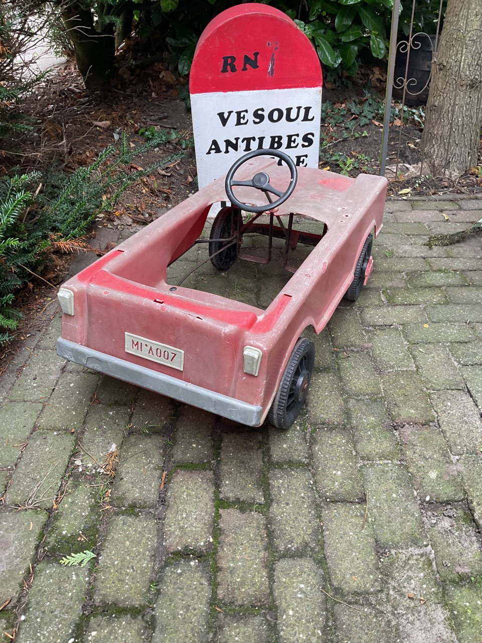 Vintage trapauto