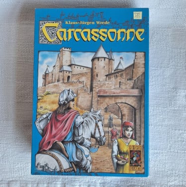 Carcassonne houten speelstukken