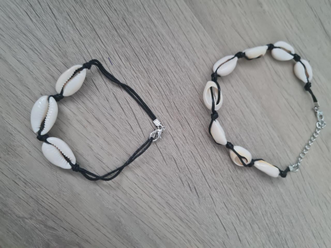 Schelpen armband en enkelbandje NIEUW!