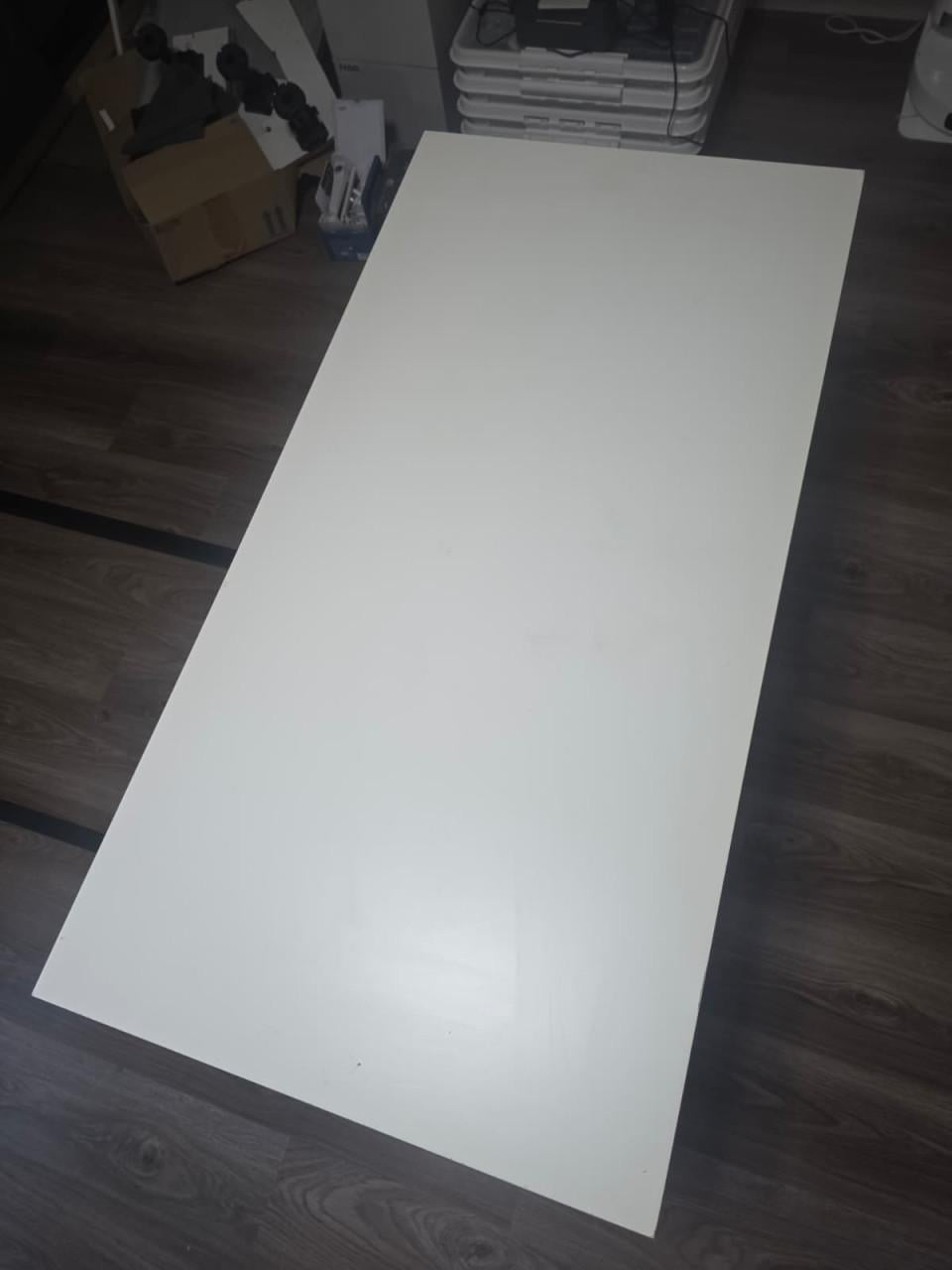 Wit bureau / werktafel 110 × 70 cm