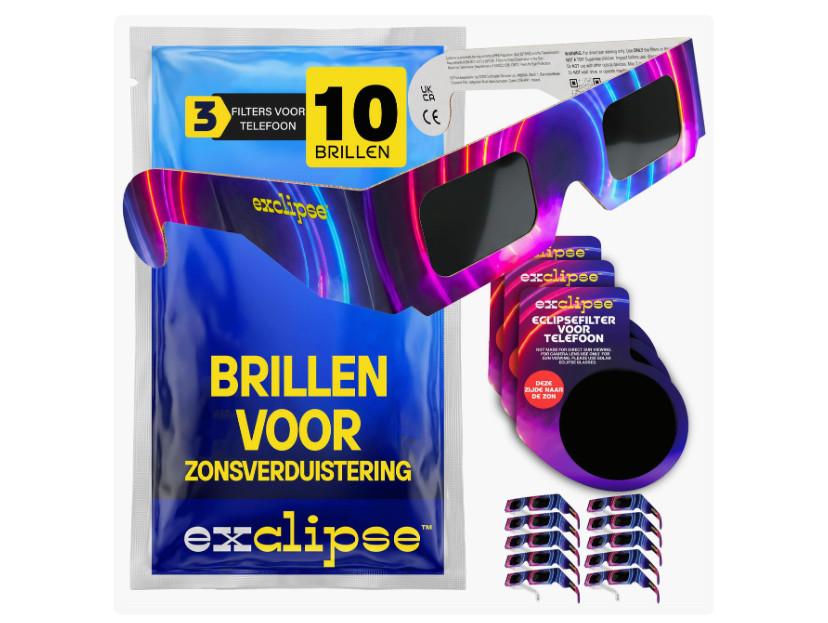 Eclips bril: kijk veilig naar de zonsverduistering