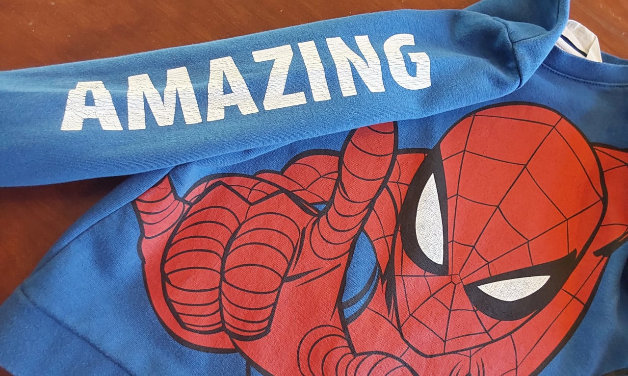 H&M spiderman joggingpak maat 110/116