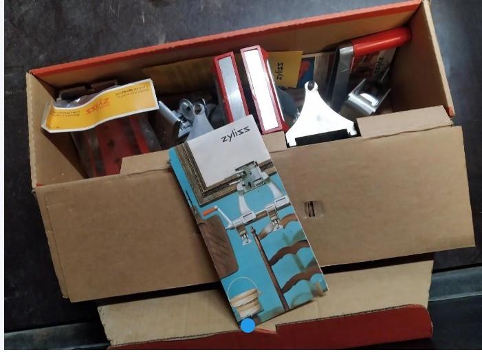 Aluminium bankschroef Zyliss (nieuw(