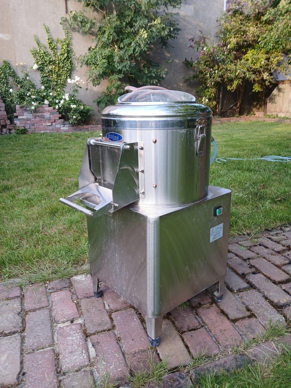 Aardappel Schrapmachine