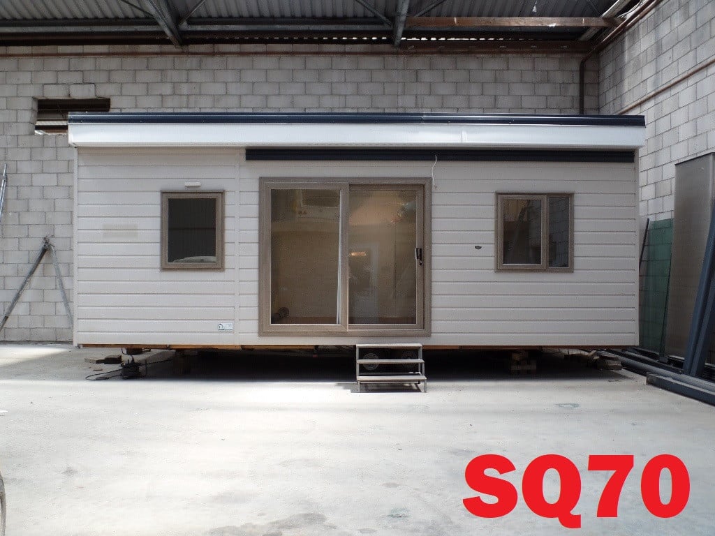 Diverse chalets met middenkamers, ook in partij leverbaar