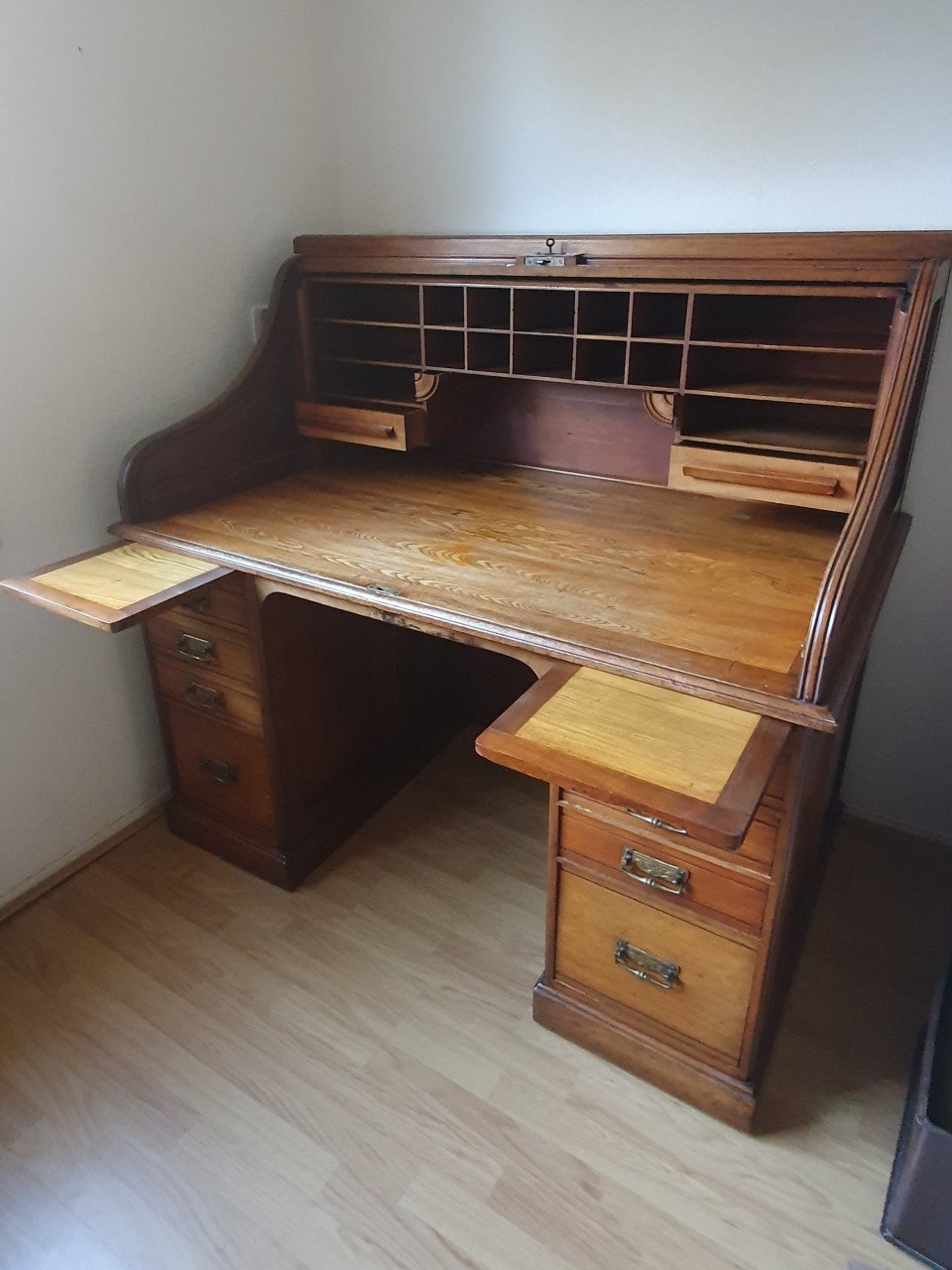 Antiek cylinderbureau 1900
