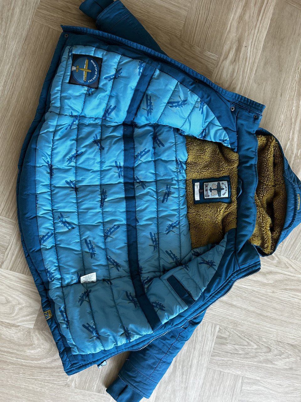 Z8 winterjas jongen maat 116-122