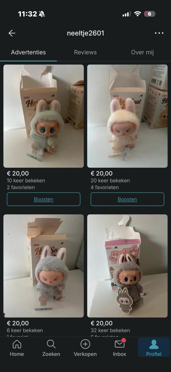 Labubu en mickey familiy