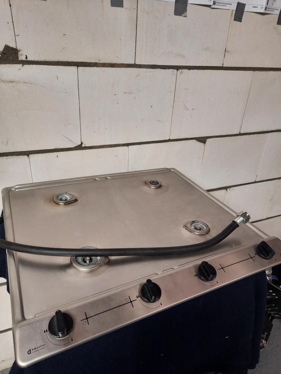 Kookplaat gas fornuis 4 pits