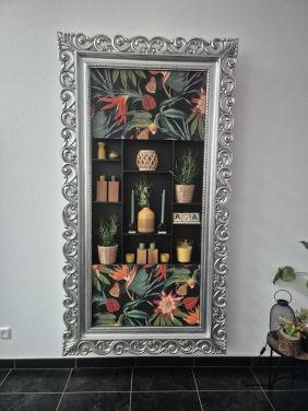 Decoratieve wandkast