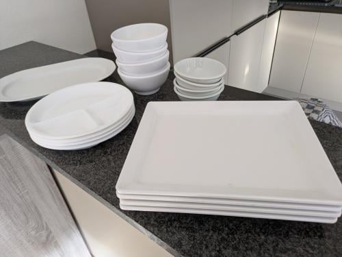Servies, borden, schalen