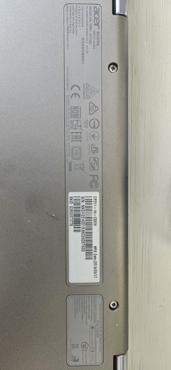 Acer Chromebook Spin 11