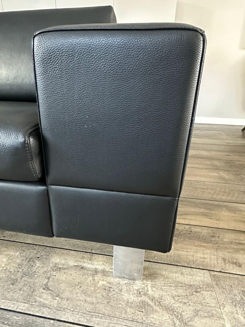 Leolux DOCK 2,5 zits bank (zwart)