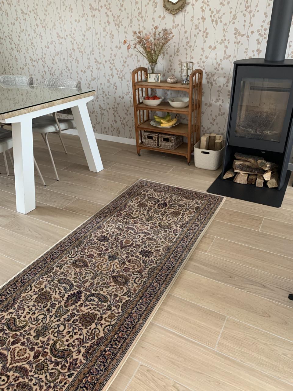 ✨Schitterende Sfeervolle Vintage Loper Zuiver Scheerwol✨Nieuwstaat✨