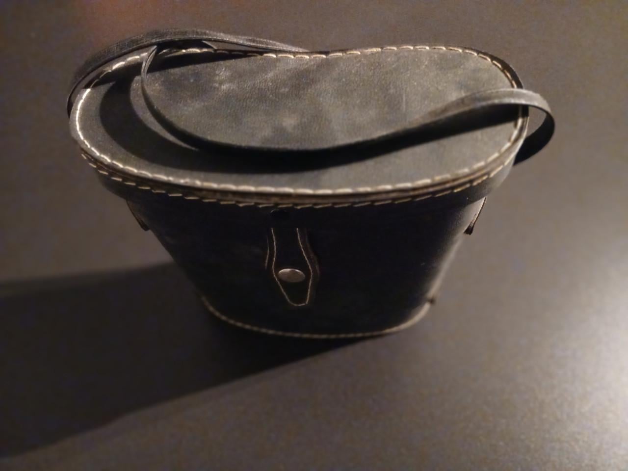 Vintage verrekijker Weltblick 12 x 50 in lederen tas