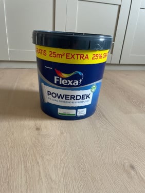 Flexa powerdek RAL 9010 mat