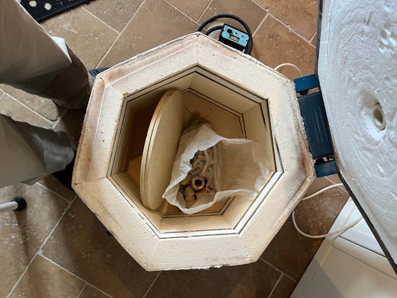 Keramiek- Porcelein Oven Cromartie, bovenlader met toebehoren