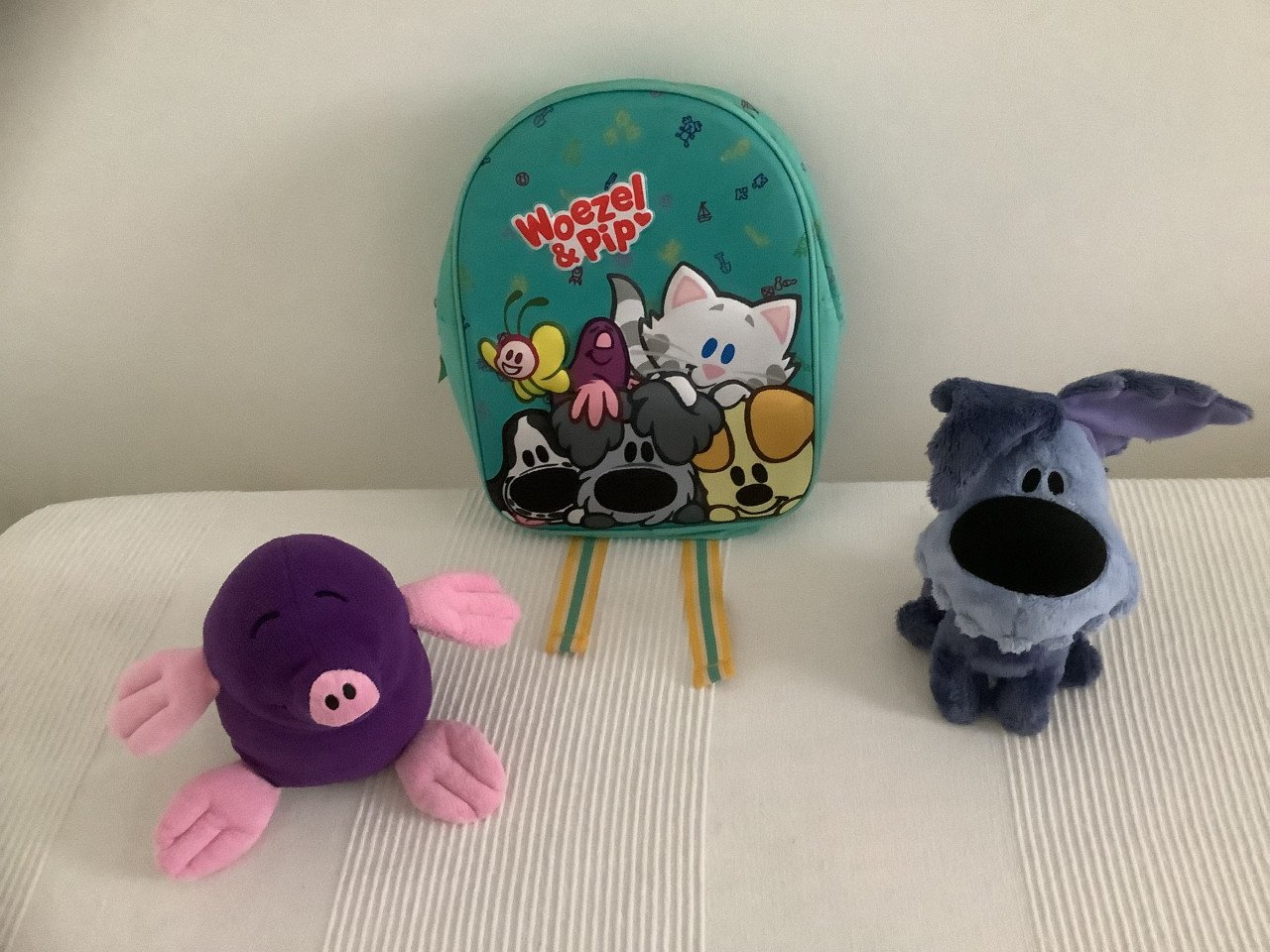 Woezel en Pip Rugzak + Knuffels en Handpoppen