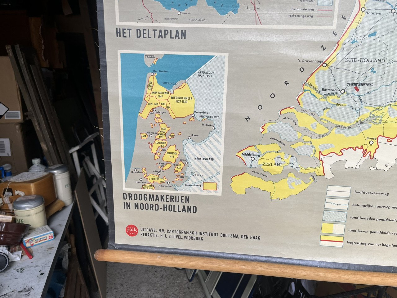 Schoolplaat bedreigd waterland