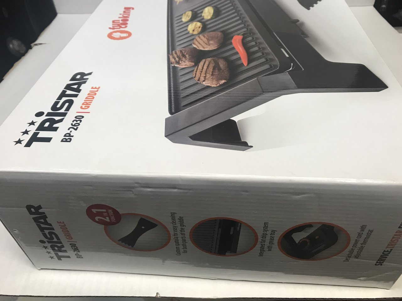 Grill/bakplaat Tristar