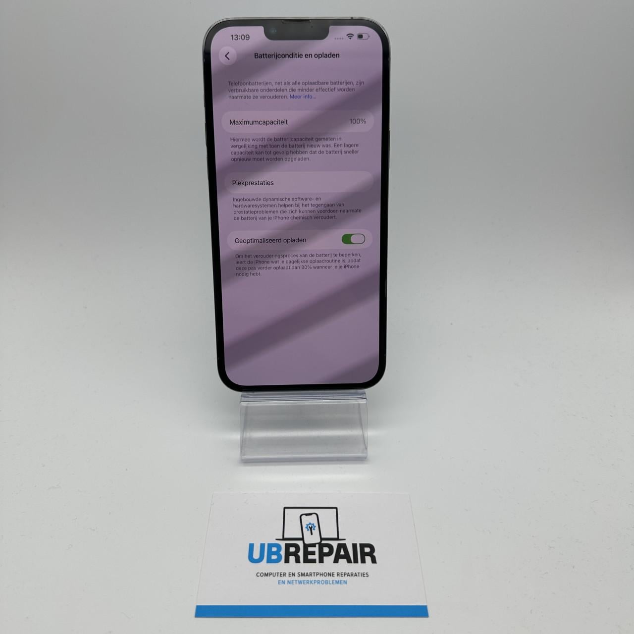 Apple iPhone 13 pro max 128 GB licht blauw