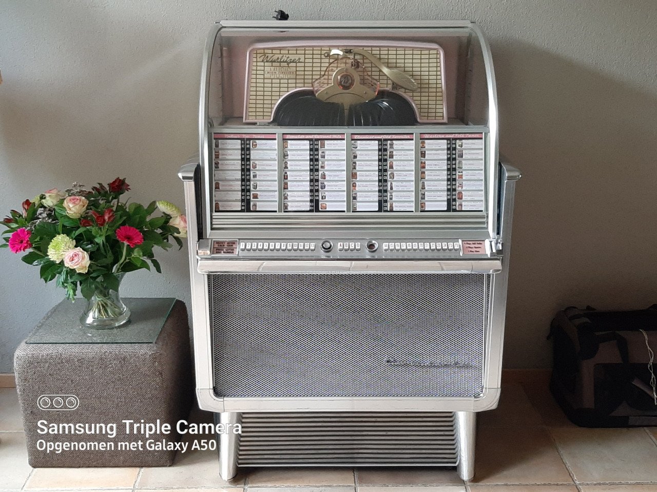 Wurlitzer 2204 met singels