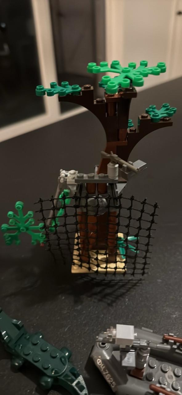 Lego Indiana Jones Jungle Duel set 7625.